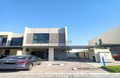 Outdoor House image for: Townhouse - 3 Bedrooms - 5 Bathrooms for rent in Odora - Damac Hills 2 - Dubai, Image 1