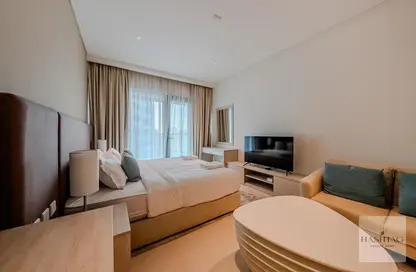 Apartment - Studio - 1 Bathroom for rent in Seven Palm - Palm Jumeirah - Dubai