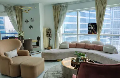 Apartment - 2 Bedrooms - 4 Bathrooms for rent in Jumeirah Bay X1 - JLT Cluster X - Jumeirah Lake Towers - Dubai