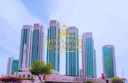 Apartment - 1 Bedroom - 2 Bathrooms for rent in Al Maha Tower - Marina Square - Al Reem Island - Abu Dhabi