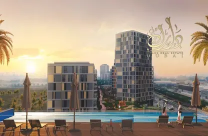Outdoor Building image for: Apartment - 3 Bedrooms - 4 Bathrooms for sale in Jannat - Midtown - Dubai Production City (IMPZ) - Dubai, Image 1