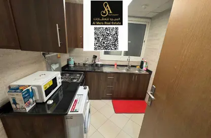 Apartment - 1 Bedroom - 2 Bathrooms for rent in Al Rashidiya Towers - Al Rashidiya - Ajman Downtown - Ajman