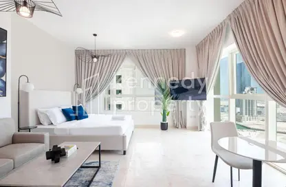 Apartment - Studio - 1 Bathroom for rent in Marina Heights 2 - Marina Square - Al Reem Island - Abu Dhabi