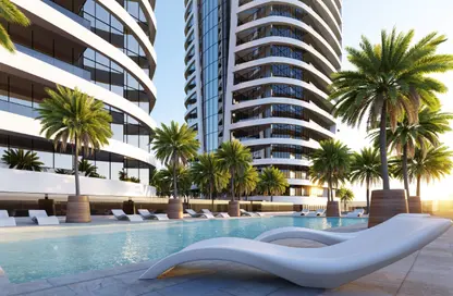 شقة - غرفة نوم - 2 حمامات للبيع في ريد سكوار تاور - مثلث قرية الجميرا - دبي
