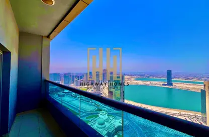 شقة - 3 غرف نوم - 4 حمامات للايجار في برج النخلة - الخان لاجون - الخان - الشارقة