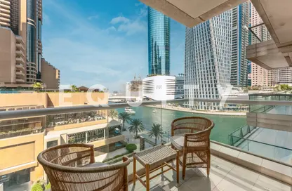 Apartment - 2 Bedrooms - 3 Bathrooms for sale in Iris Blue - Dubai Marina - Dubai