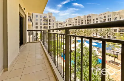 Apartment - 3 Bedrooms - 3 Bathrooms for rent in Zahra Apartments 1A - Zahra Apartments - Town Square - Dubai