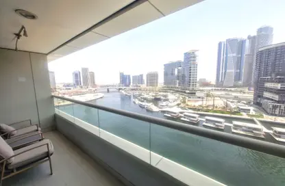Apartment - 1 Bedroom - 2 Bathrooms for rent in Waters Edge - Business Bay - Dubai