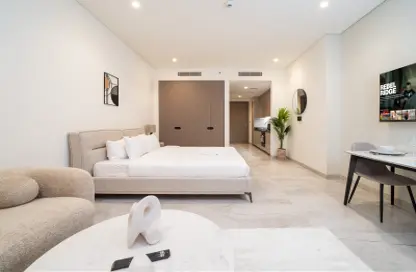 Apartment - Studio - 1 Bathroom for rent in Peninsula Five - Peninsula - Business Bay - Dubai