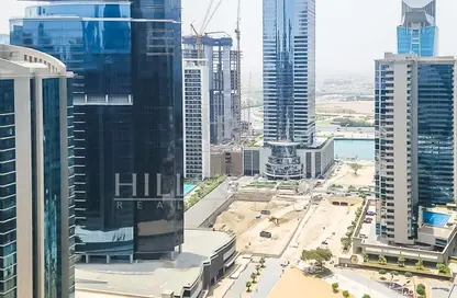 Office Space - Studio - 1 Bathroom for rent in The Prism - Business Bay - Dubai