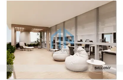 Office Space - Studio - 1 Bathroom for rent in Indigo Tower - JLT Cluster D - Jumeirah Lake Towers - Dubai