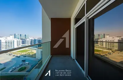 Balcony image for: Apartment - 1 Bathroom for rent in Jewelz by Danube - Arjan - Dubai, Image 1
