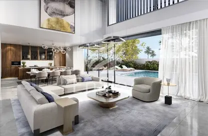 Living Room image for: Villa - 4 Bedrooms - 6 Bathrooms for sale in Saadiyat Lagoons - Saadiyat Island - Abu Dhabi, Image 1