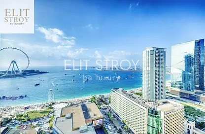 Apartment - 3 Bedrooms - 4 Bathrooms for rent in Rimal 2 - Rimal - Jumeirah Beach Residence - Dubai
