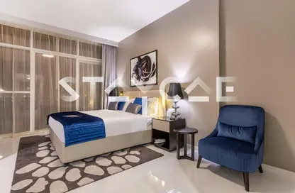 صورة لـ غرفة- غرفة النوم شقة - 1 حمام للايجار في ارتاسيا - داماك هيلز - دبي ، صورة رقم 1