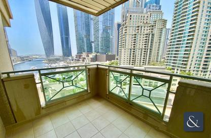 Apartment - 3 Bedrooms - 3 Bathrooms for rent in Al Anbar Tower - Emaar 6 Towers - Dubai Marina - Dubai