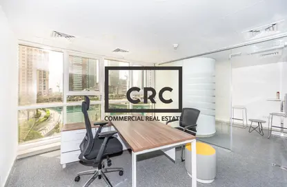 Office Space - Studio - 1 Bathroom for rent in Goldcrest Executive - JLT Cluster C - Jumeirah Lake Towers - Dubai