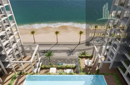 Apartment - 1 Bedroom - 2 Bathrooms for sale in Ajman Corniche Residences - Ajman Corniche Road - Ajman