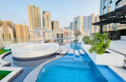 شقة - 2 غرف نوم - 3 حمامات للايجار في برج الشهد - الخان لاجون - الخان - الشارقة