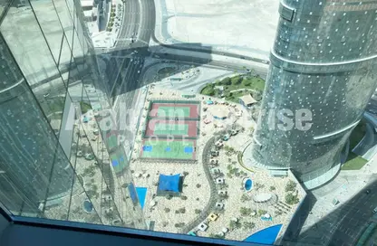 شقة - غرفة نوم - 2 حمامات للايجار في صن تاور - شمس أبوظبي - جزيرة الريم - أبوظبي