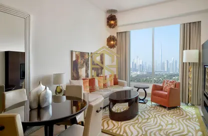 Hotel  and  Hotel Apartment - 3 Bedrooms - 5 Bathrooms for rent in Marriott Executive Apartments - Al Jaddaf - Dubai