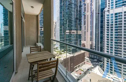 Apartment - 1 Bedroom - 2 Bathrooms for rent in Marina Heights - Dubai Marina - Dubai