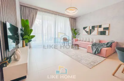 Living Room image for: Apartment - 2 Bedrooms - 2 Bathrooms for rent in The Grand - Dubai Creek Harbour (The Lagoons) - Dubai, Image 1