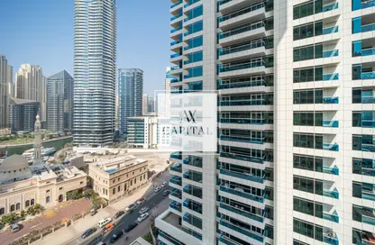 Apartment - 1 Bedroom - 1 Bathroom for sale in Manchester Tower - Dubai Marina - Dubai