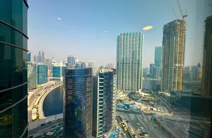 مكتب - استوديو - 1 حمام للايجار في برج بايناري - الخليج التجاري - دبي