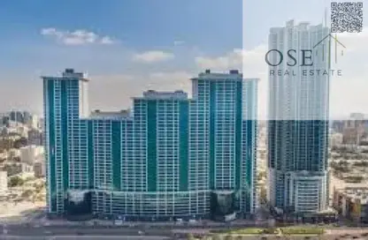 Apartment - 2 Bedrooms - 2 Bathrooms for sale in Corniche Tower - Ajman Corniche Road - Ajman