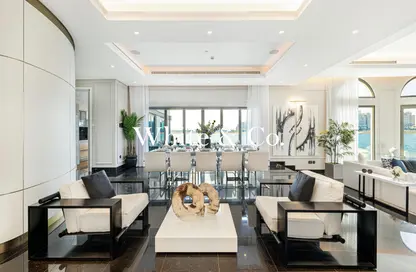 Villa - 5 Bedrooms - 6 Bathrooms for rent in Signature Villas Frond K - Signature Villas - Palm Jumeirah - Dubai