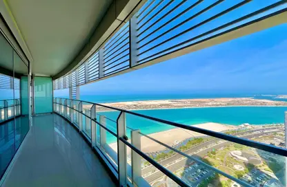 Apartment - 3 Bedrooms - 5 Bathrooms for rent in Landmark Tower - Corniche Road - Abu Dhabi