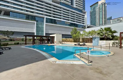 Apartment - Studio - 1 Bathroom for rent in Yacht Bay - Dubai Marina - Dubai