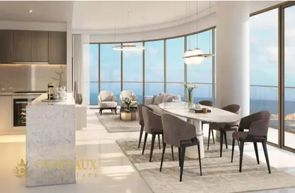 Apartment - 2 Bedrooms - 3 Bathrooms for sale in Grand Bleu Tower - EMAAR Beachfront - Dubai Harbour - Dubai