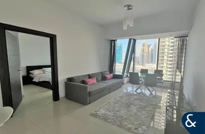 Apartment - 1 Bedroom for rent in Silverene Tower A - Silverene - Dubai Marina - Dubai