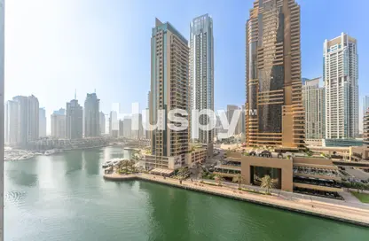 شقة - غرفة نوم - 2 حمامات للايجار في (برج كيان (إنفينيتي - دبي مارينا - دبي