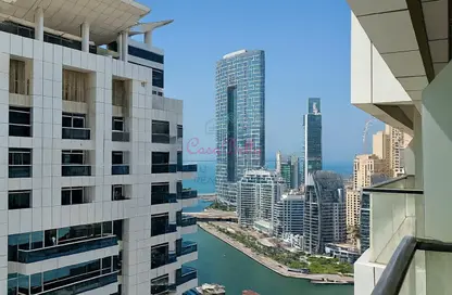 Apartment - 1 Bedroom - 1 Bathroom for rent in Escan Tower - Dubai Marina - Dubai