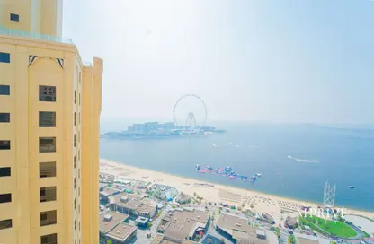 Apartment - 4 Bedrooms - 5 Bathrooms for rent in Rimal 4 - Rimal - Jumeirah Beach Residence - Dubai
