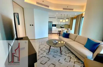 شقة - غرفة نوم - 2 حمامات للايجار في أدريس برج هاربور بوينت 1 - أدريس هاربور بوينت - مرسى خور دبي - دبي