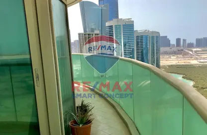Apartment - 1 Bedroom - 2 Bathrooms for rent in Beach Towers - Shams Abu Dhabi - Al Reem Island - Abu Dhabi