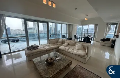 Apartment - 2 Bedrooms - 3 Bathrooms for rent in The Jewel Tower A - The Jewels - Dubai Marina - Dubai