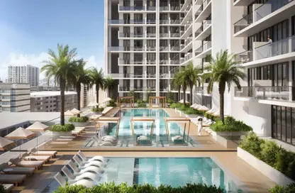 Apartment - Studio - 1 Bathroom for sale in Binghatti Amberhall - District 13 - Jumeirah Village Circle - Dubai