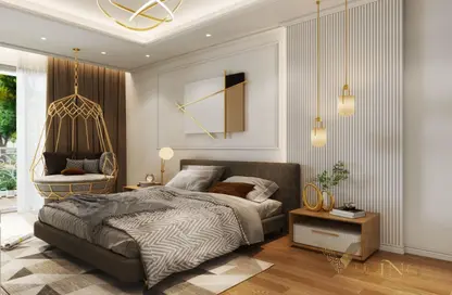 Room / Bedroom image for: Apartment - 1 Bathroom for sale in Vincitore Volare - Arjan - Dubai, Image 1