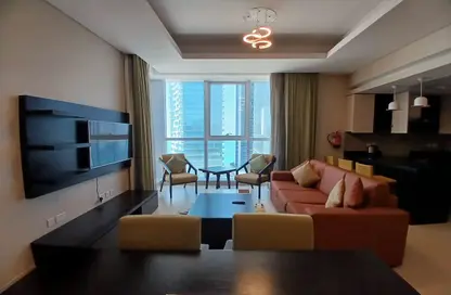 Apartment - 2 Bedrooms - 3 Bathrooms for rent in Al Salam Tower - Tourist Club Area - Abu Dhabi
