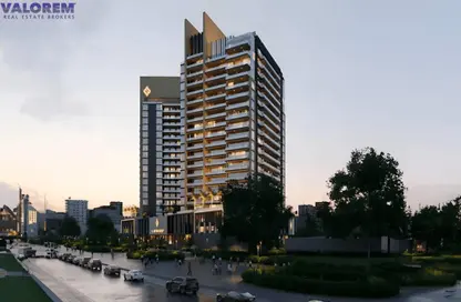 Apartment - 1 Bedroom - 2 Bathrooms for sale in Butterfly Towers - Arjan - Dubai