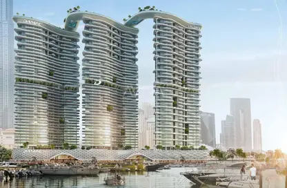 Outdoor Building image for: Apartment - 1 Bedroom - 1 Bathroom for sale in Tower A - Damac Bay - Dubai Harbour - Dubai, Image 1