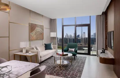 Apartment - 2 Bedrooms - 3 Bathrooms for rent in Intercontinental Residences Business Bay - Business Bay - Dubai Apartment - 2 Bedrooms - 3 Bathrooms for rent in Intercontinental Residences Business Bay - Business Bay - Dubai