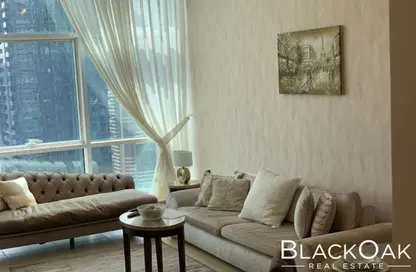 Apartment - 1 Bedroom - 2 Bathrooms for rent in MAG 218 - Dubai Marina - Dubai
