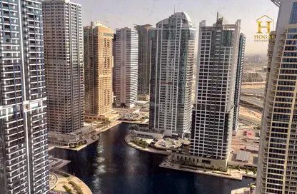 Apartment - 1 Bedroom - 2 Bathrooms for rent in Goldcrest Executive - Lake Almas West - Jumeirah Lake Towers - Dubai