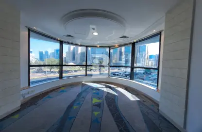 Office Space - Studio - 2 Bathrooms for rent in Emerald Tower - Khalifa Street - Abu Dhabi